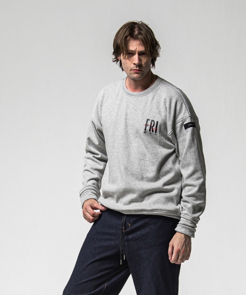 FRAIDAY standard logo  velours fleece trainer