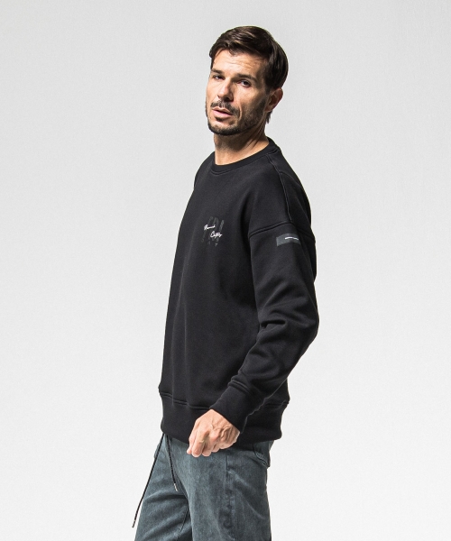 FRAIDAY standard logo  velours fleece trainer