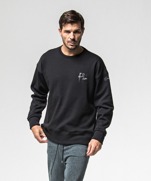 FRAIDAY standard logo  velours fleece trainer