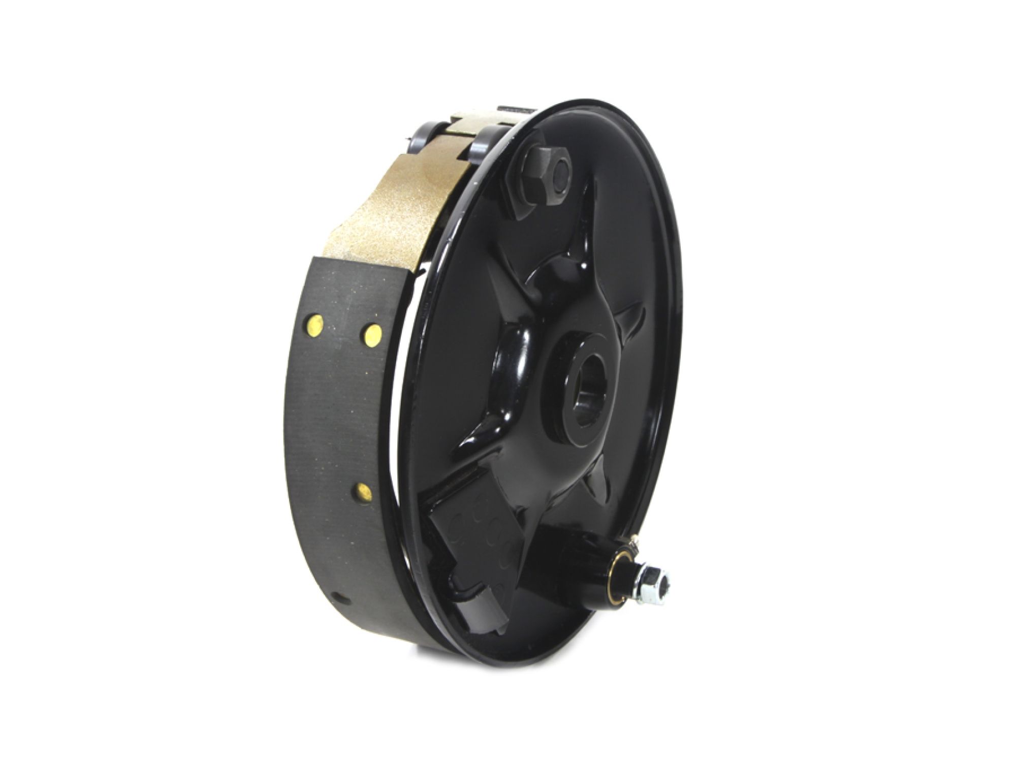 Rear Mechanical Brake Backing Plate Kit Black