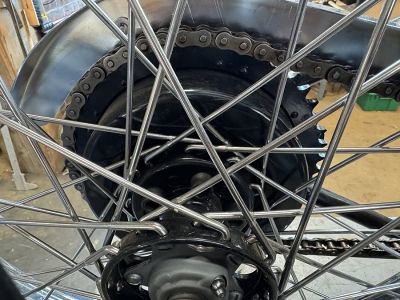Rear Mechanical Brake Drum Kit Black