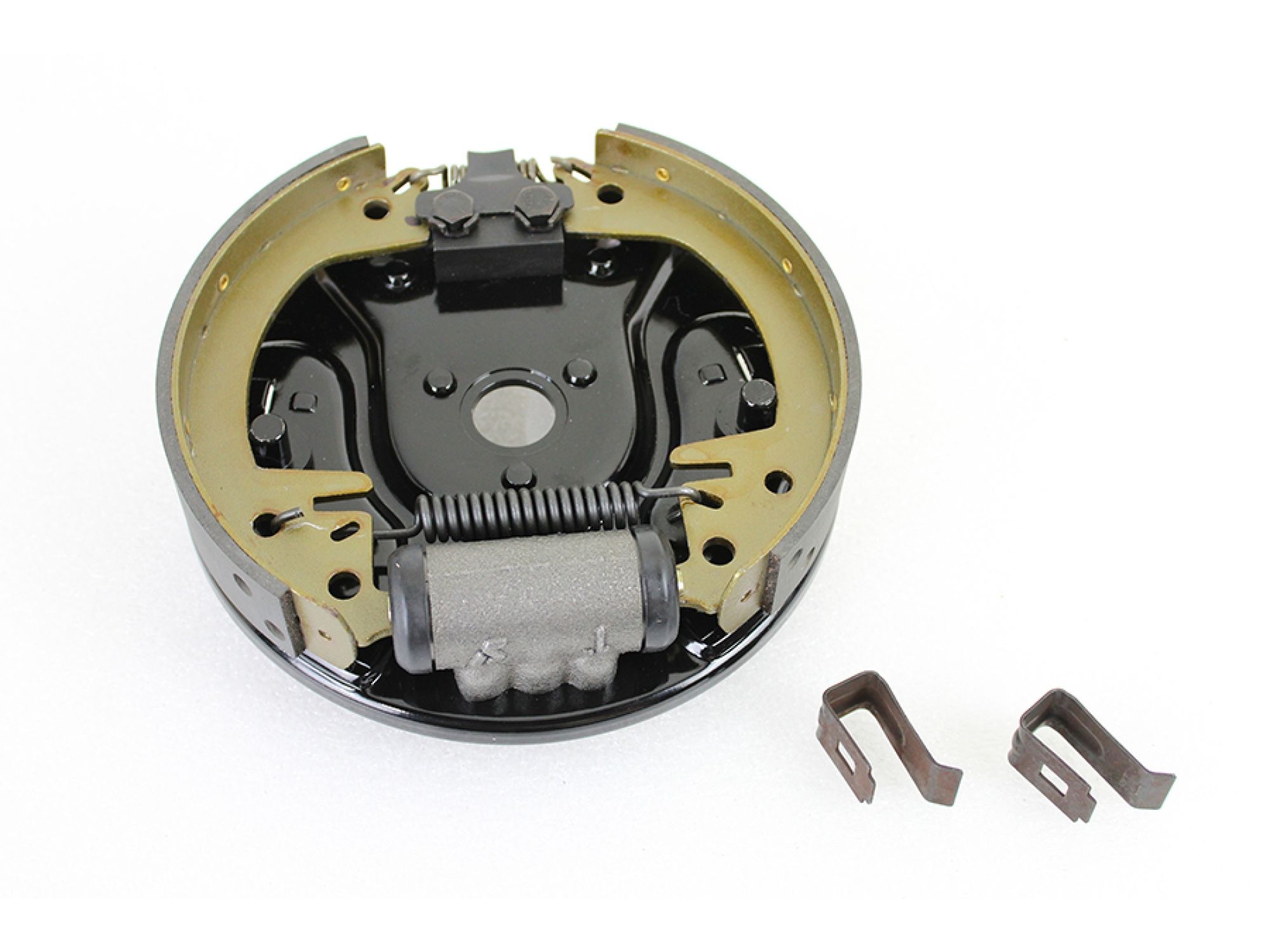 Rear Hydraulic Brake Backing Plate Kit Black