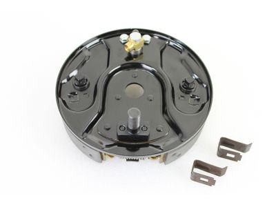 Rear Hydraulic Brake Backing Plate Kit Black