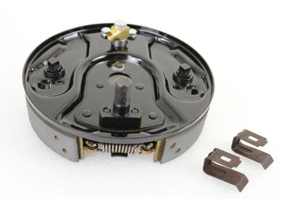 Rear Hydraulic Brake Backing Plate Kit Black