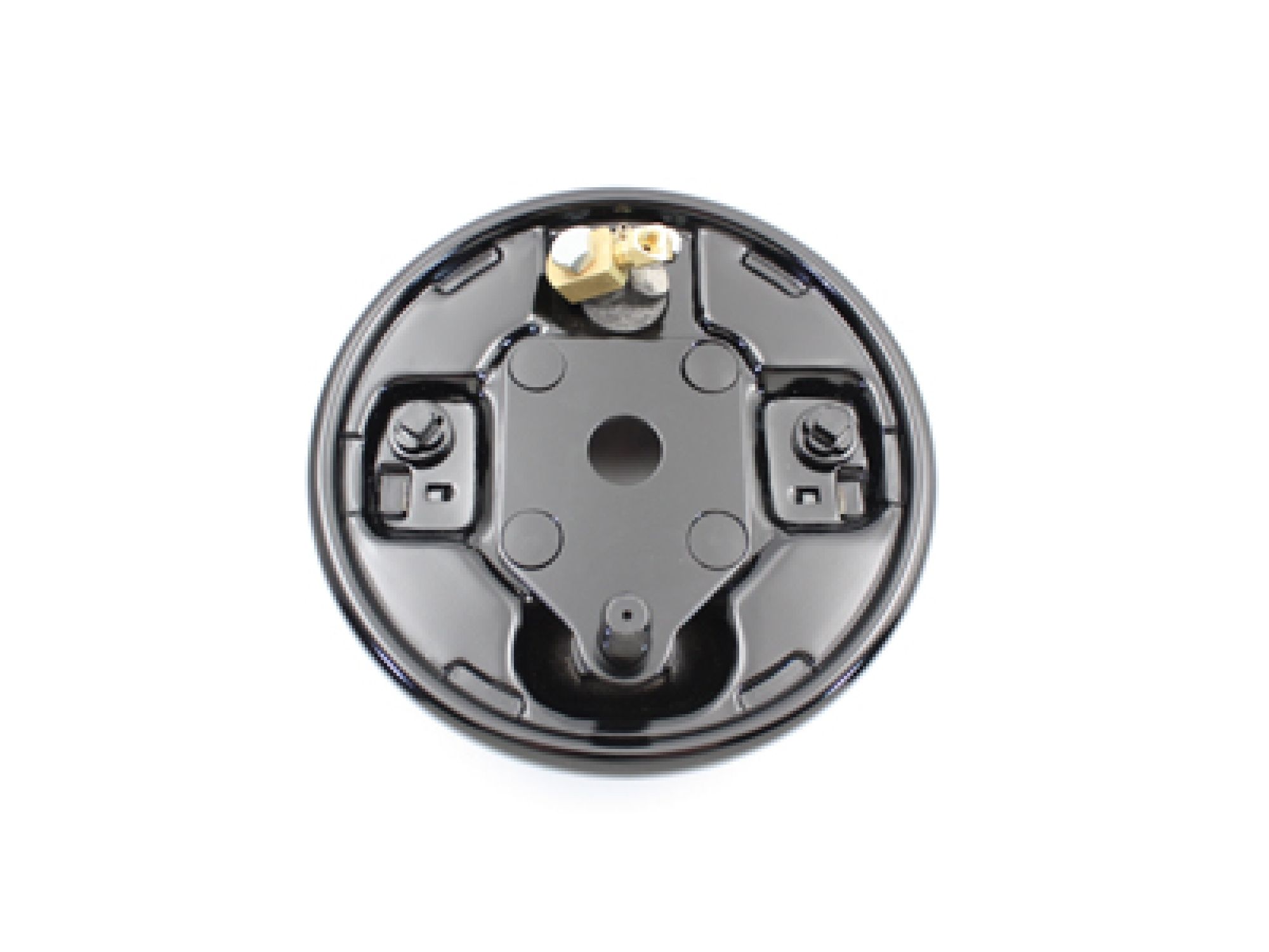 Rear Hydraulic Brake Backing Plate Kit Black