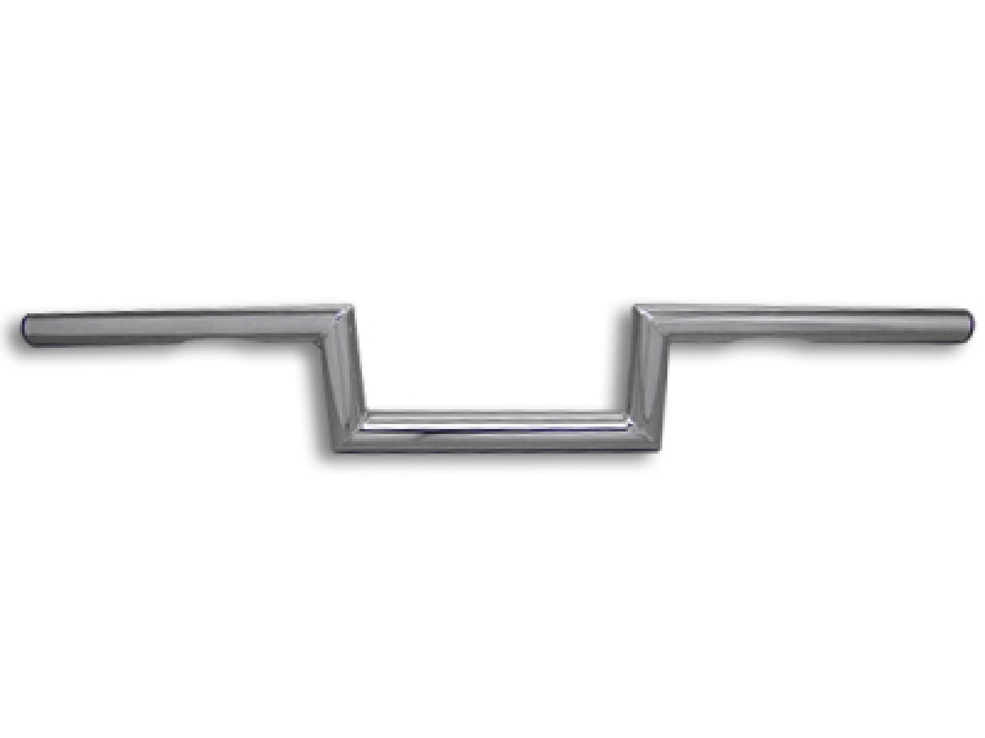 4" Z Handlebar with Indents Chrome