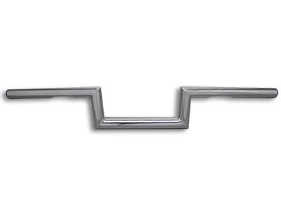 4" Z Handlebar with Indents Chrome