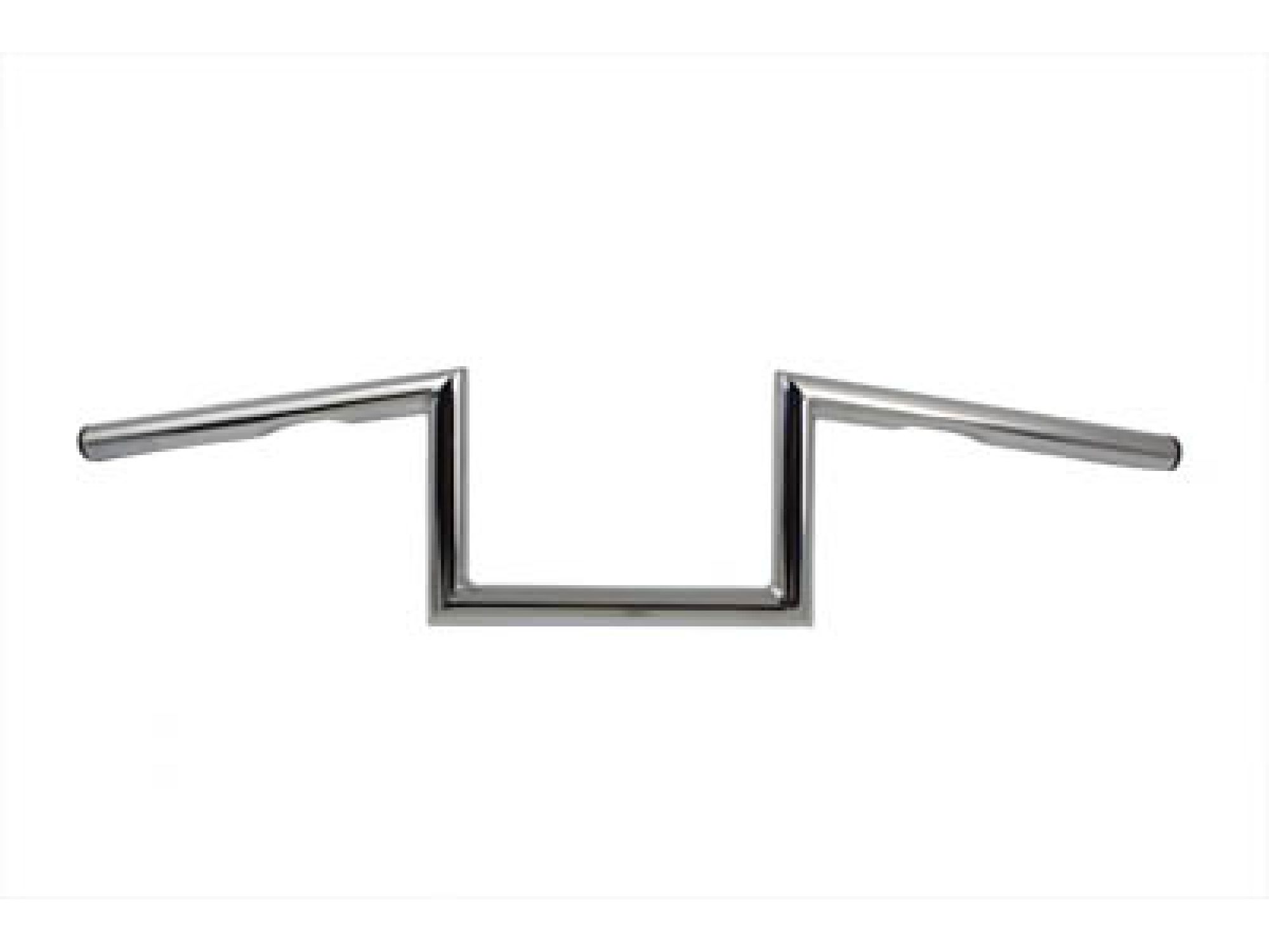 5-1/2" Z Handlebar with Indents Chrome