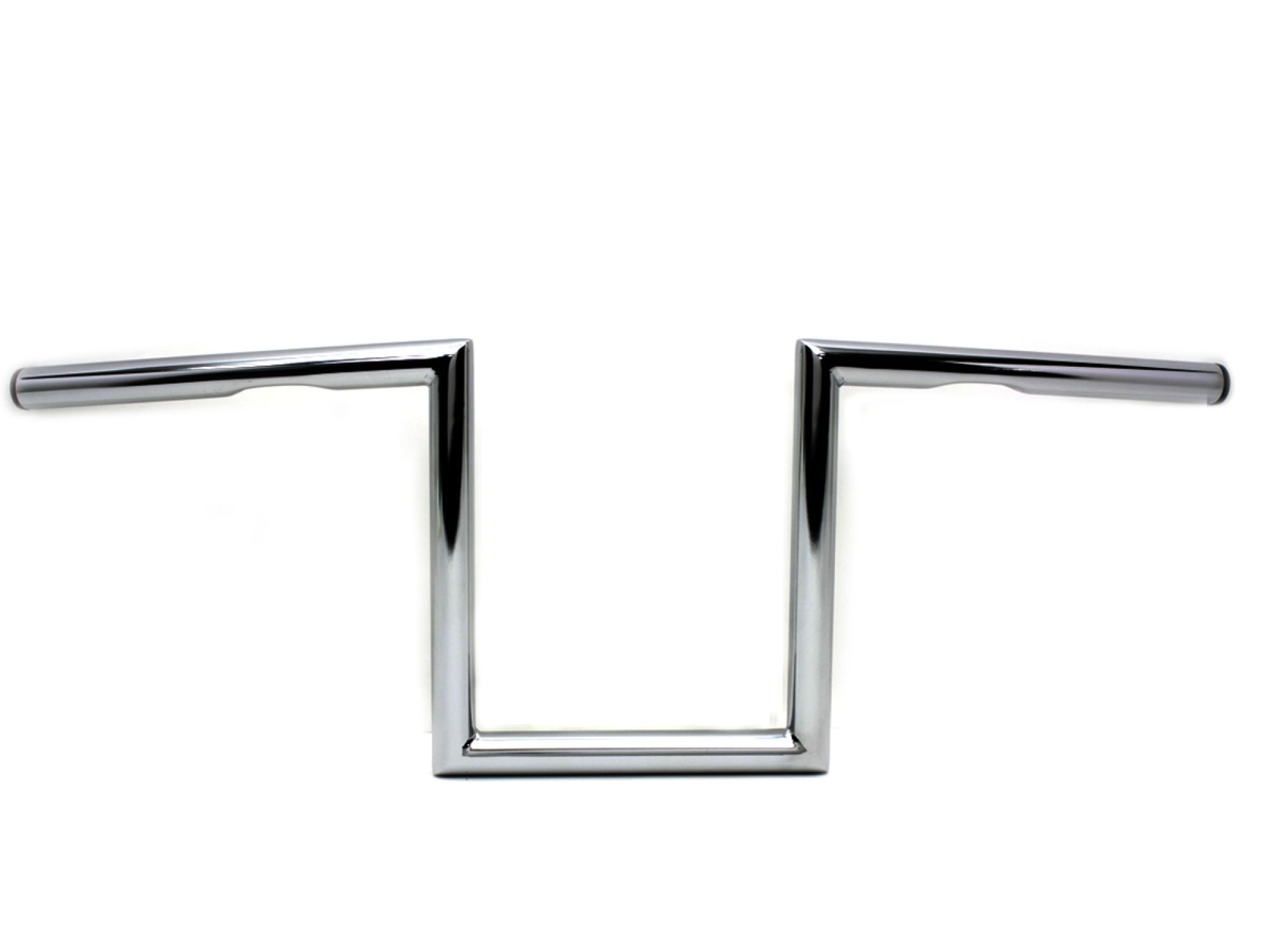 10" Z Handlebar with Indents Chrome