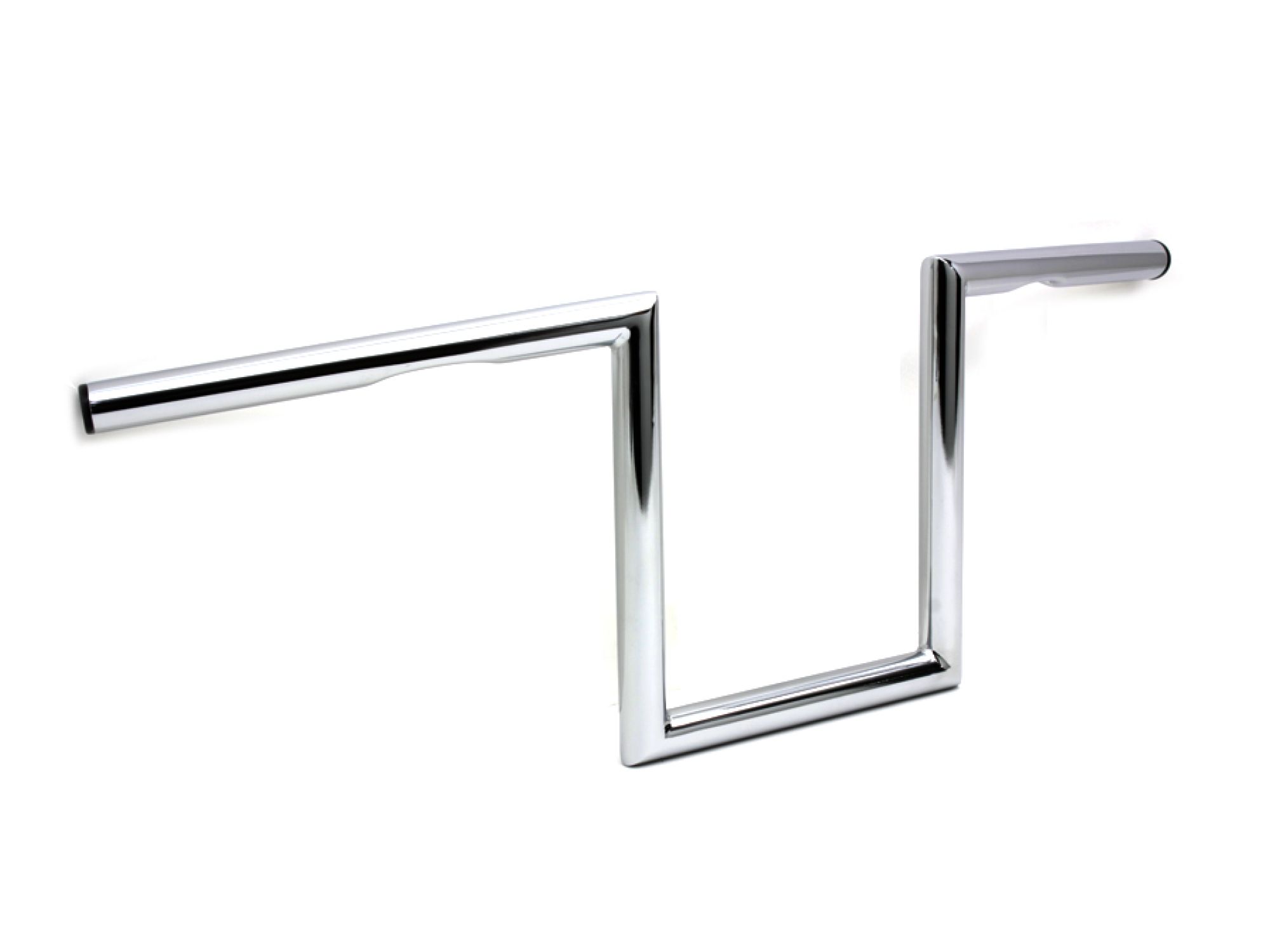 10" Z Handlebar with Indents Chrome