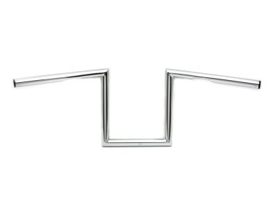 10" Z Handlebar with Indents Chrome