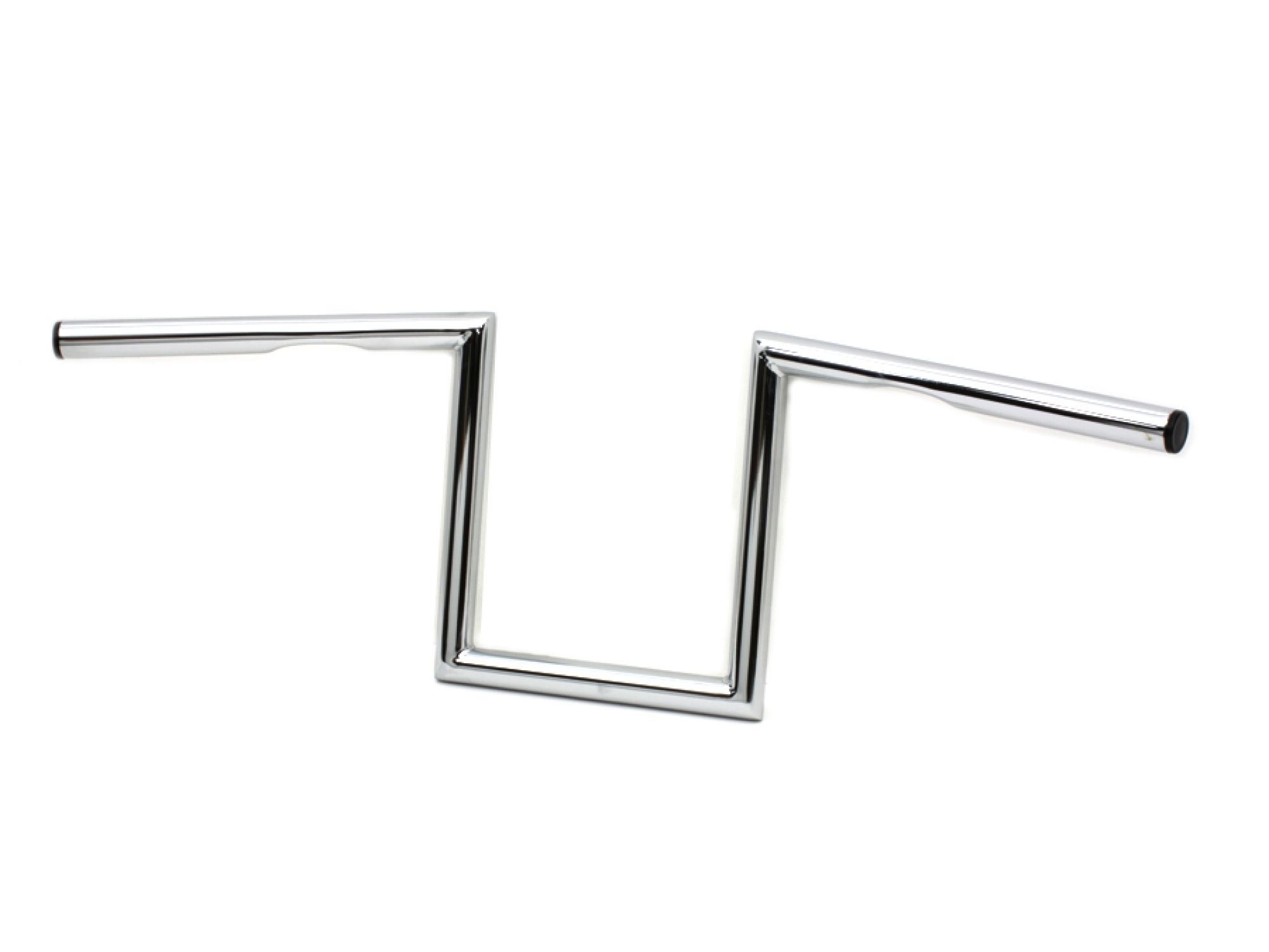 10" Z Handlebar with Indents Chrome