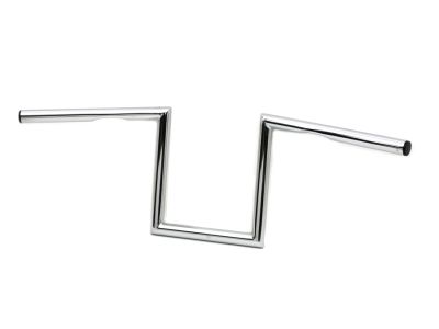 10" Z Handlebar with Indents Chrome