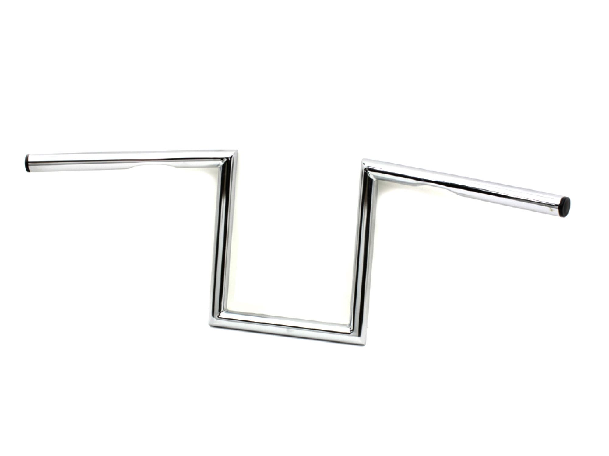 10" Z Handlebar with Indents Chrome