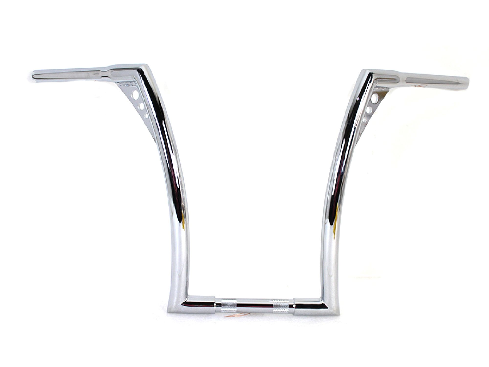 17" Chrome Z-Bar Handlebar with Indents