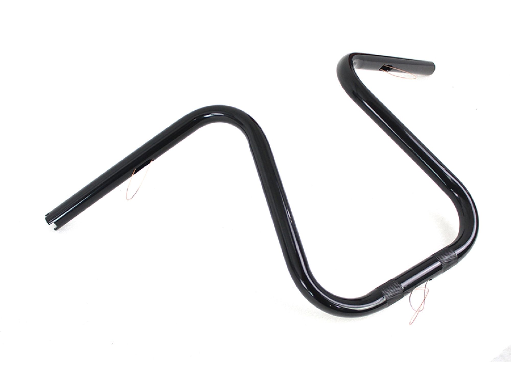 Black 1" Loopy Handlebar with Indents