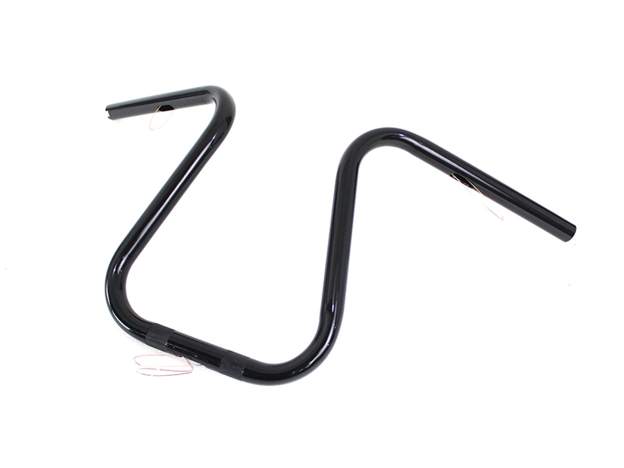 Black 1" Loopy Handlebar with Indents