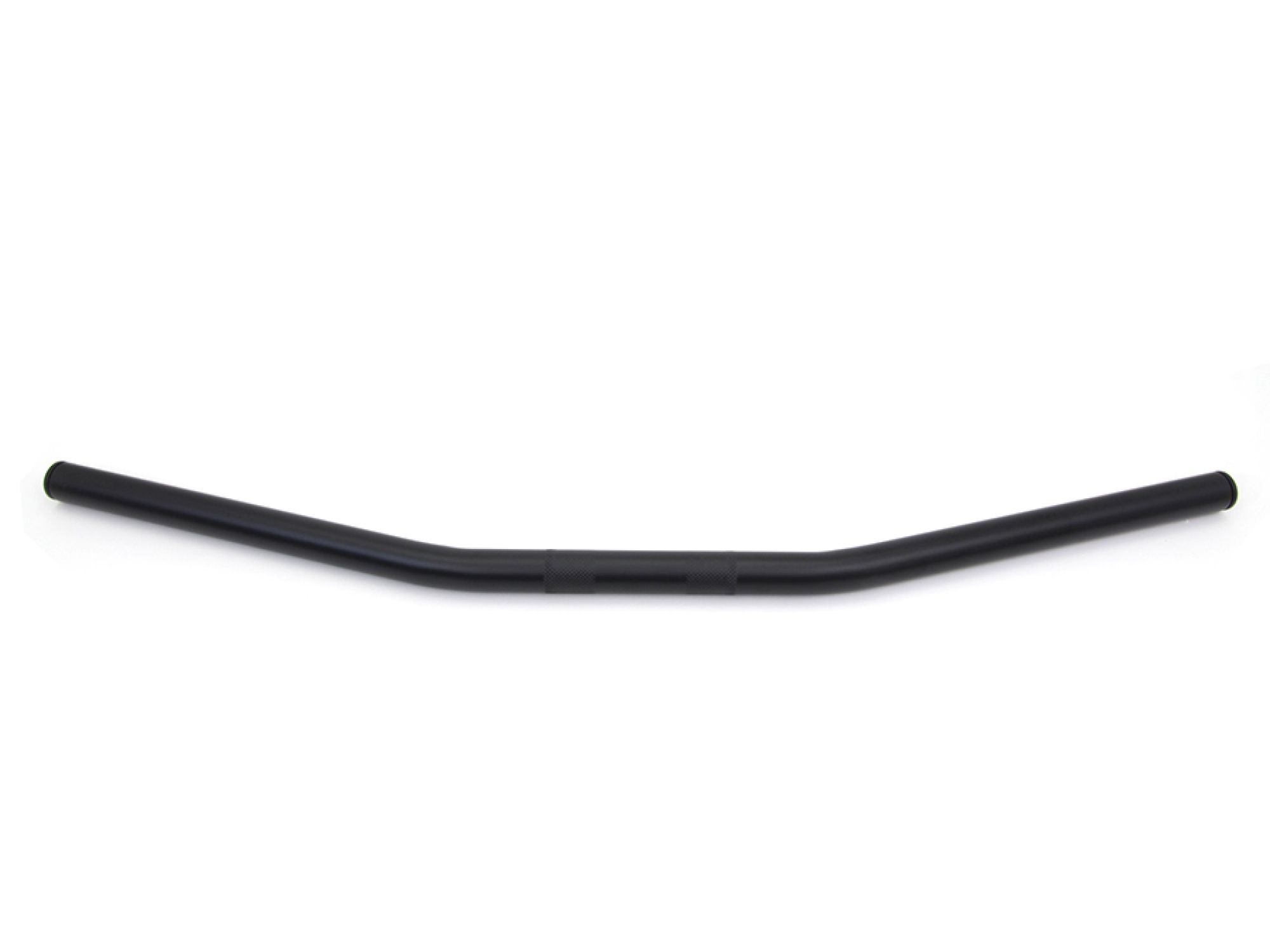 Black 1" Drag Handlebar without Indents
