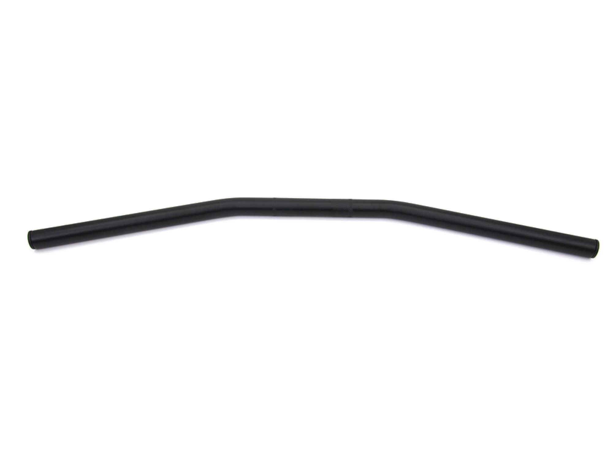 Black 1" Drag Handlebar without Indents