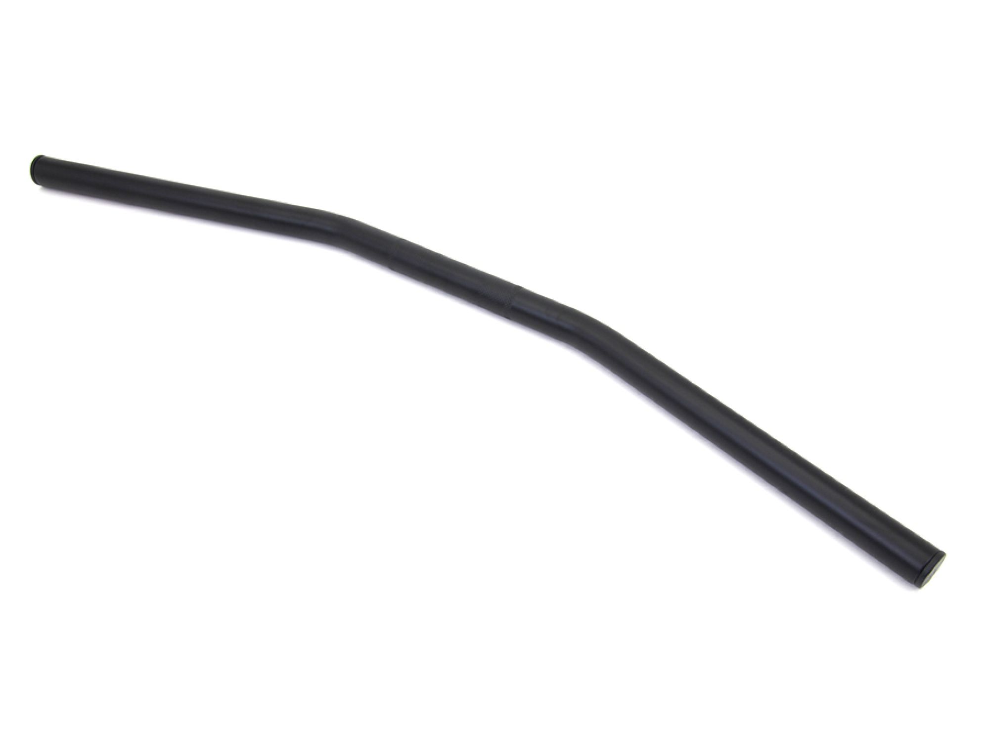 Black 1" Drag Handlebar without Indents