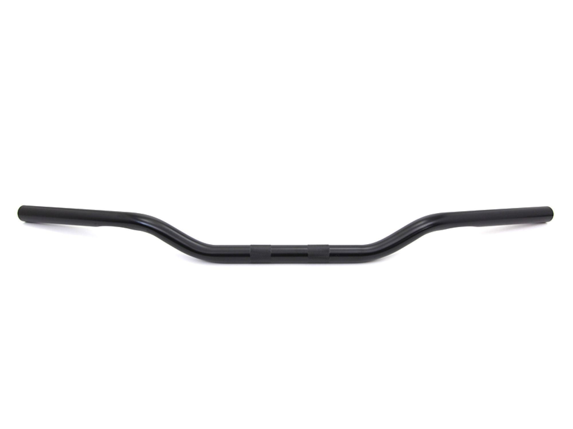 Black 2" Drag Handlebar with Indents
