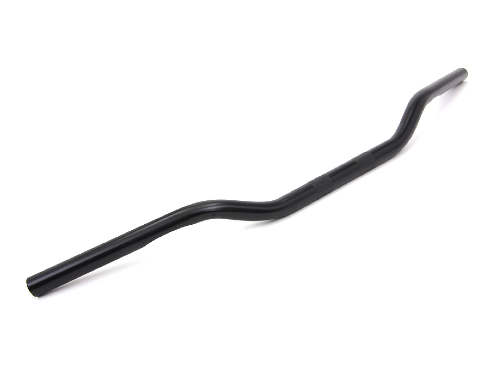 Black 2" Drag Handlebar with Indents