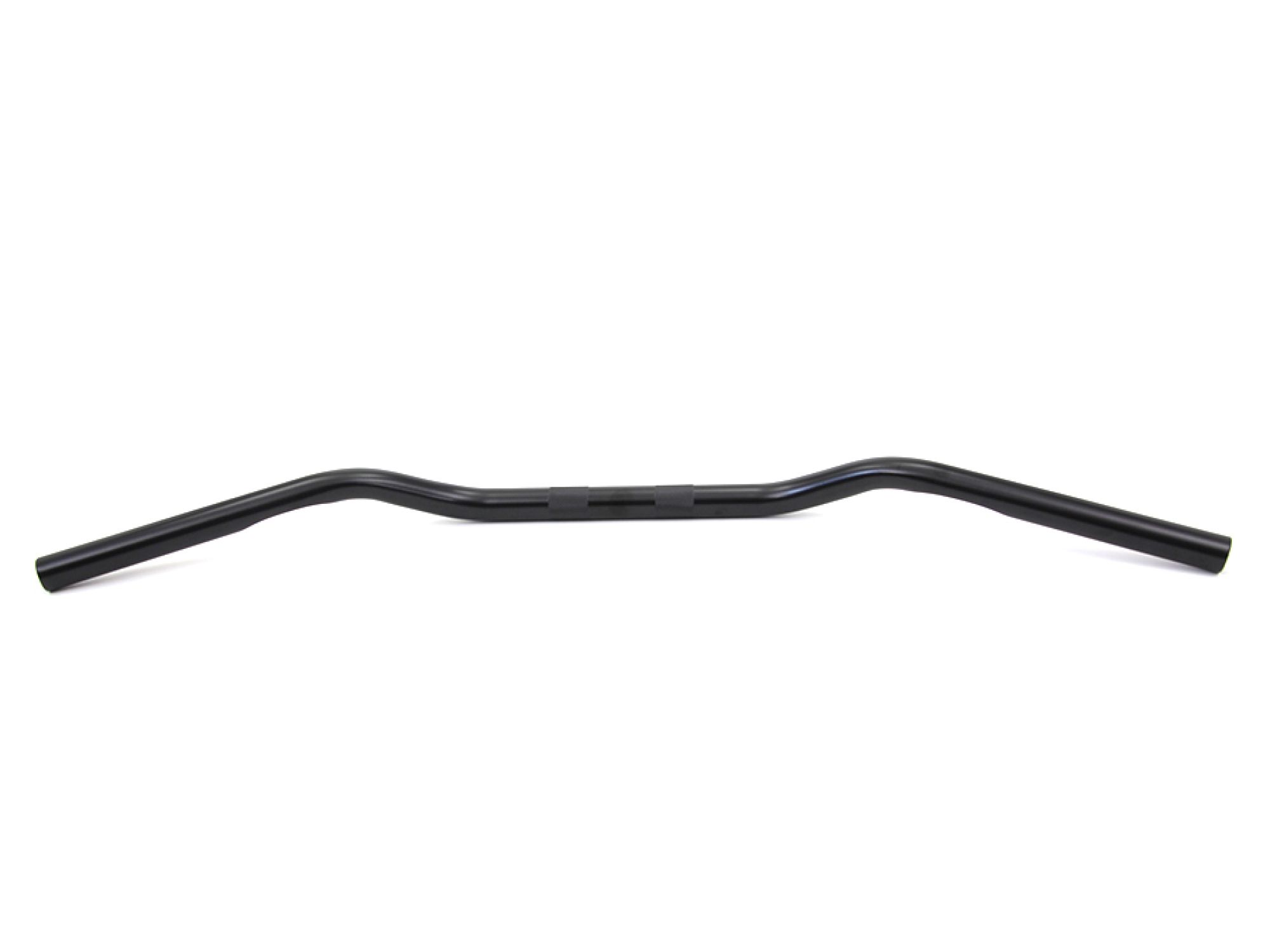 Black 2" Drag Handlebar with Indents