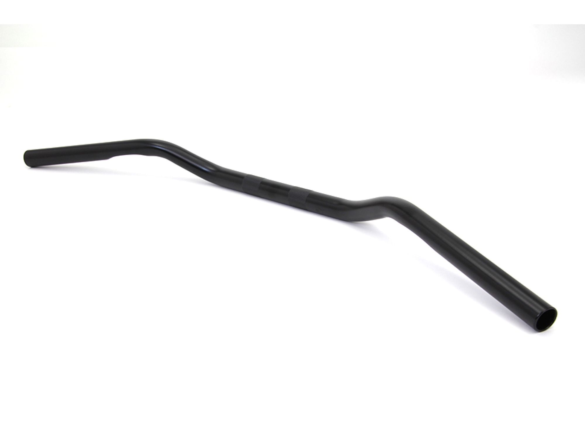Black 2" Drag Handlebar with Indents