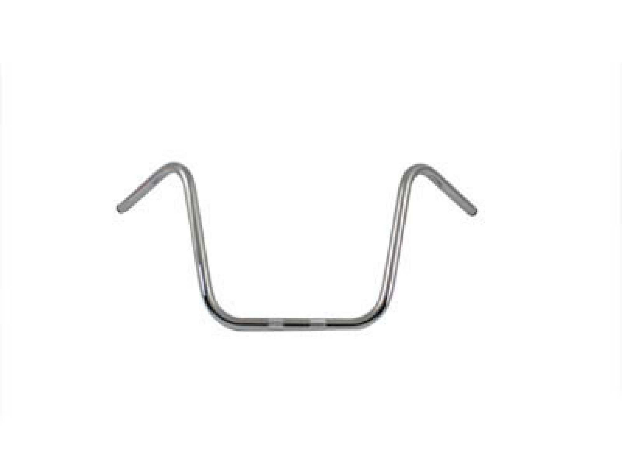 14" Ape Hanger Handlebar with Indents Chrome