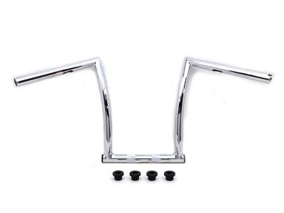 17" Chrome ChiZeled Z-Bar Handlebar with Indents