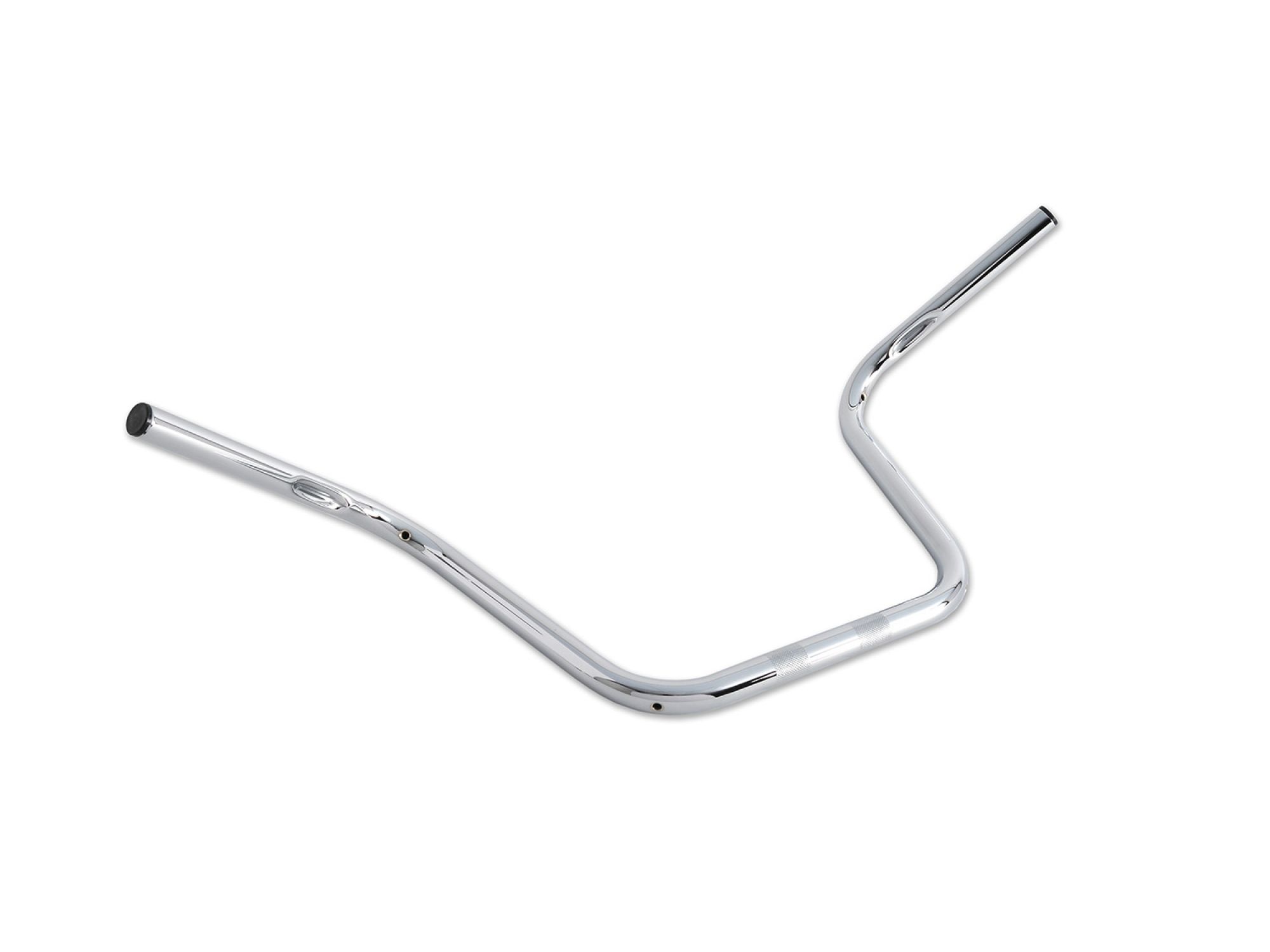 12" Ape Hanger Handlebars with Indents Chrome