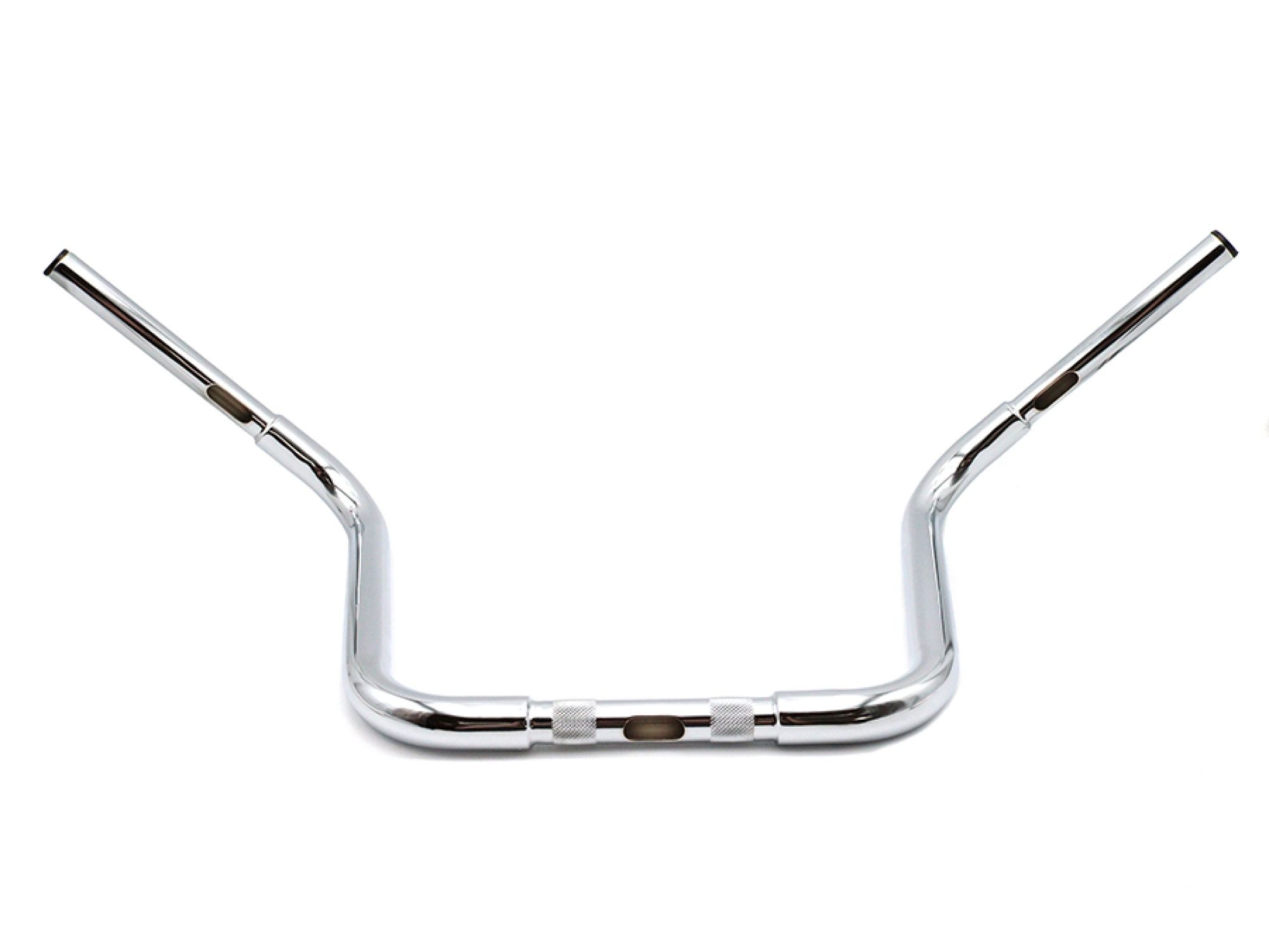 12-1/2" Buffalo Ape Hanger Handlebar with Indents Chrome