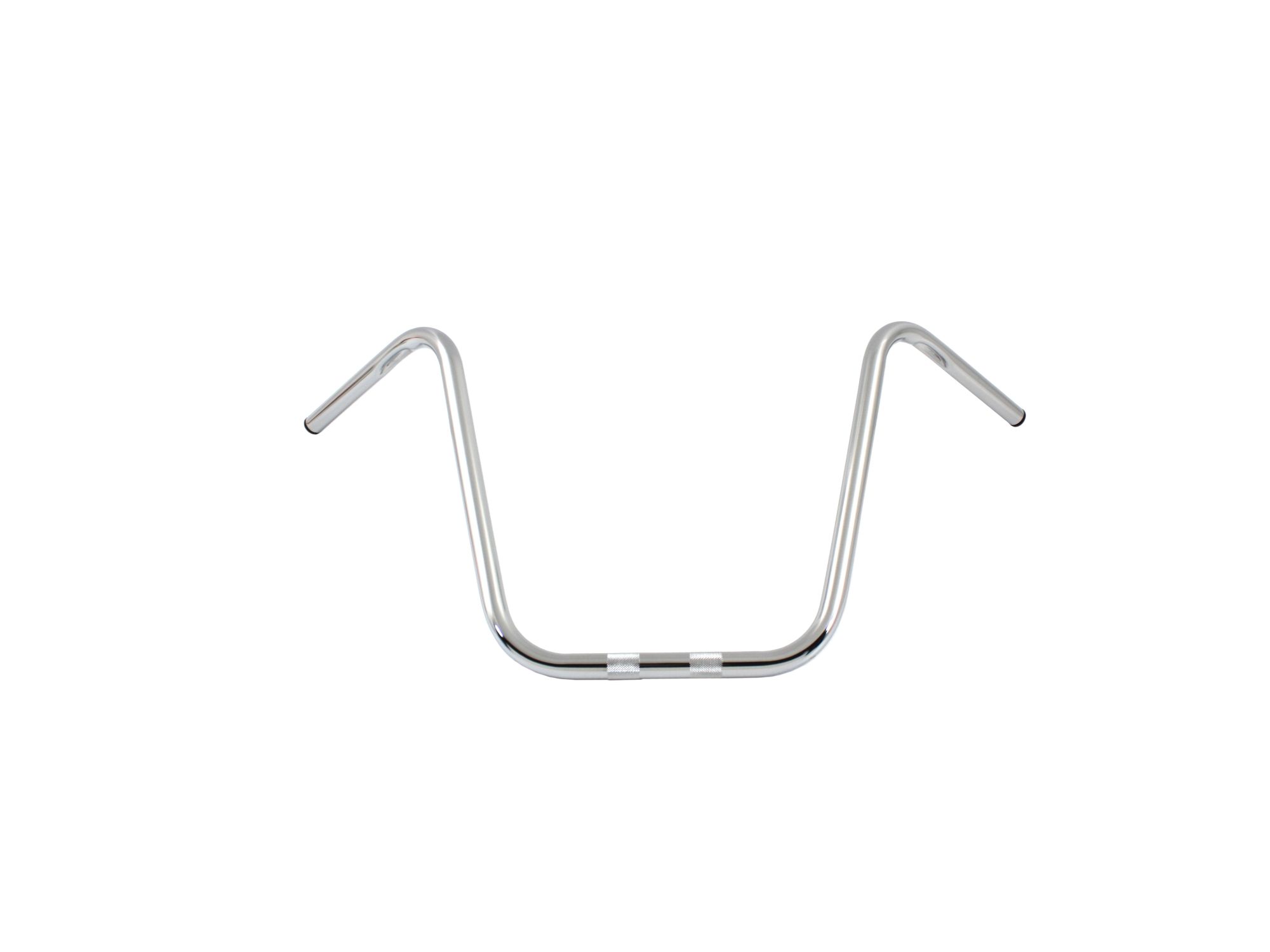 16" Ape Hanger Handlebar with Indents Chrome