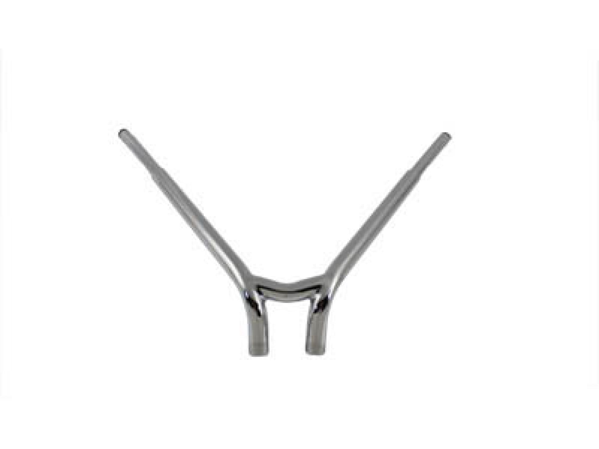 21-1/2" Lean Back Handlebar with Indents