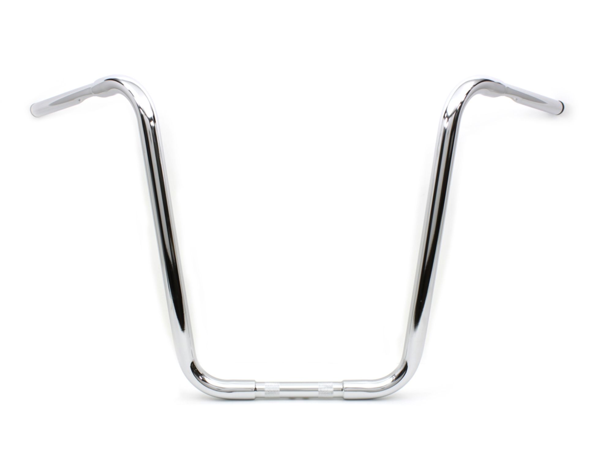 20" Buffalo Ape Hanger Handlebar with Indents Chrome