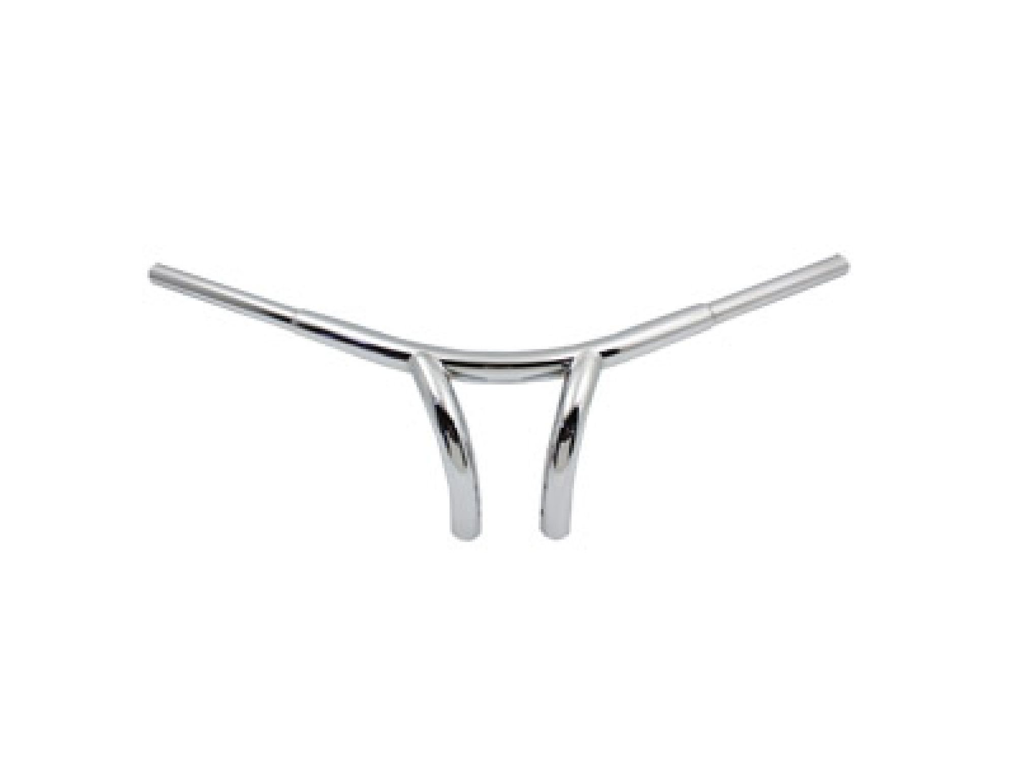 7" Curve Riser Bar Handlebar with Indents