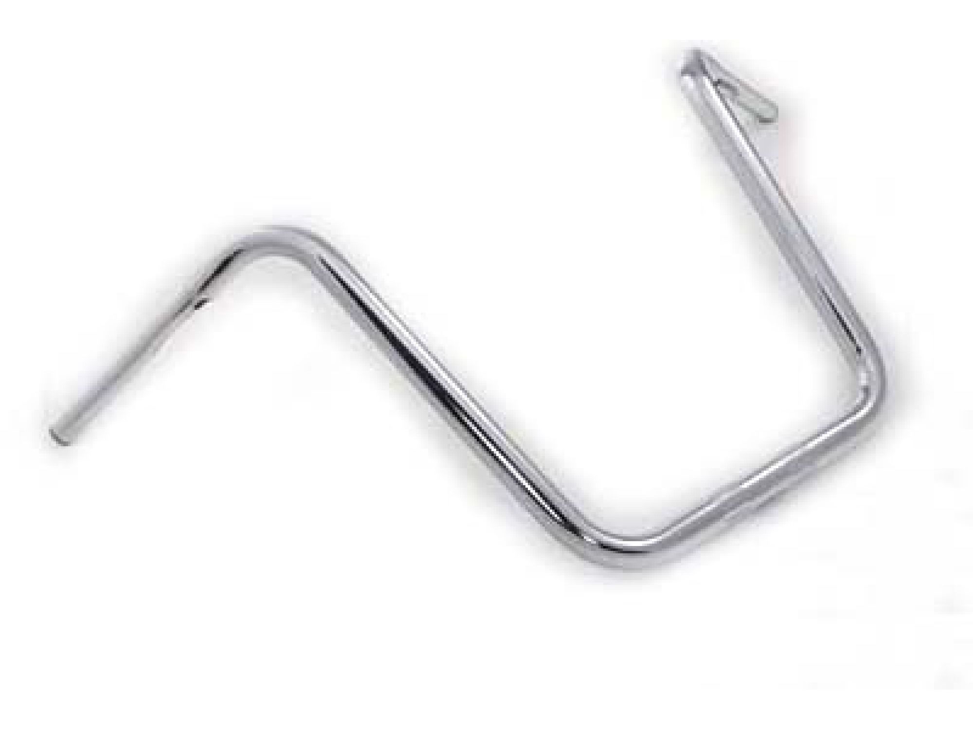 18" Rhino Ape Hanger Handlebar with Indents Chrome
