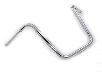 18" Rhino Ape Hanger Handlebar with Indents Chrome