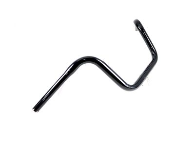 10" Mini Ape Hanger Handlebar with Indents Black