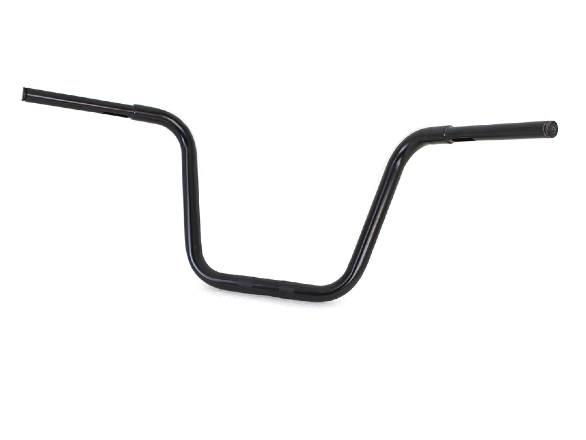 12-1/2" Rhino Ape Hanger Handlebar with Indents Black