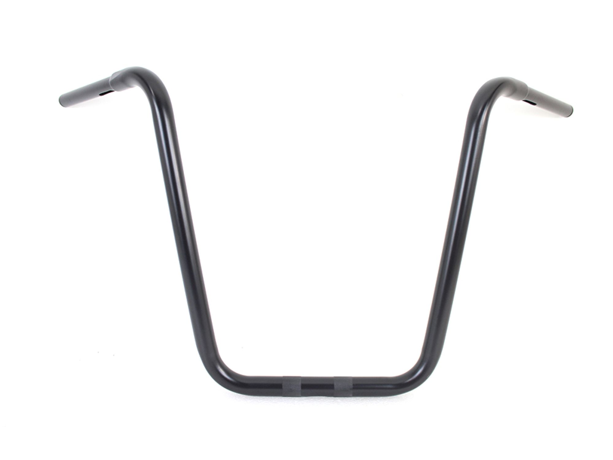 19-1/2" Rhino Ape Hanger Handlebar with Indents Black