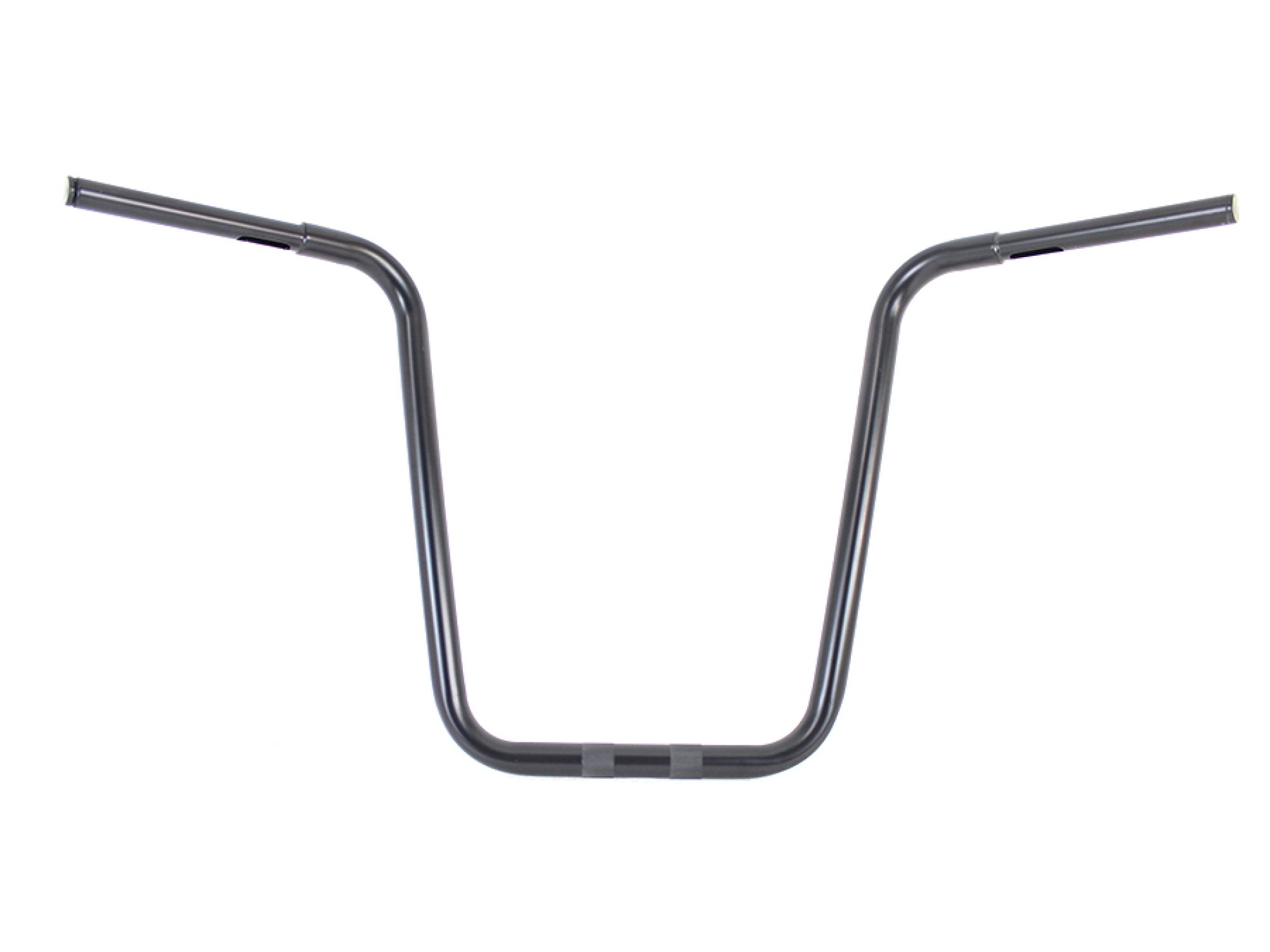 19-1/2" Rhino Ape Hanger Handlebar with Indents Black