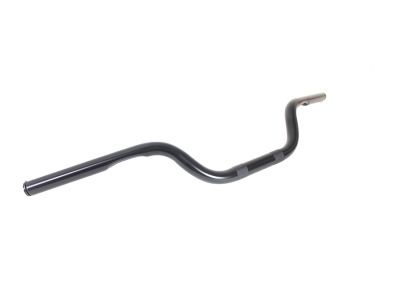 1" Super Bar Handlebar with Indents Black