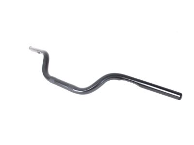1" Super Bar Handlebar with Indents Black