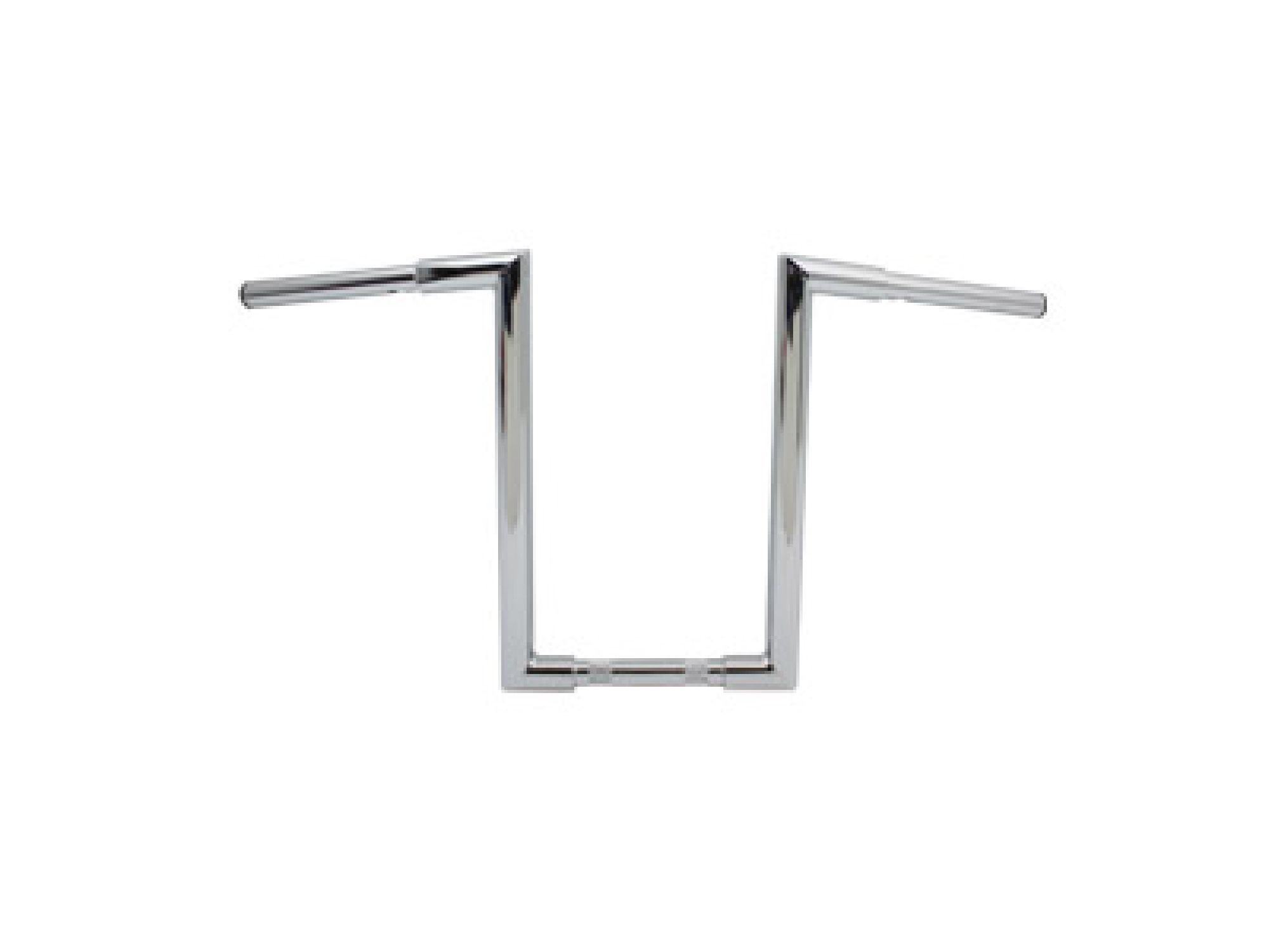 14" Fatty 'Z' Bar Handlebar without Indents Chrome