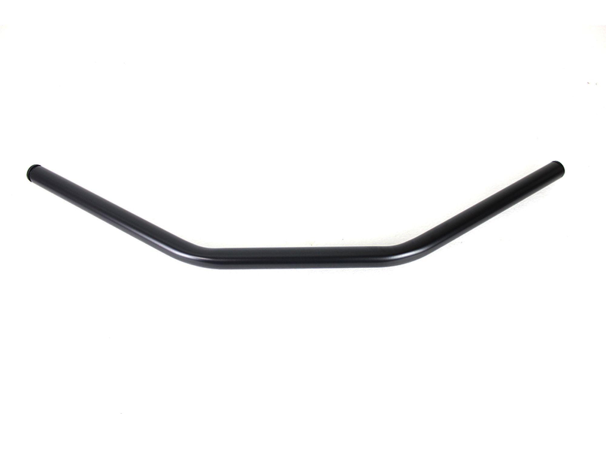 Flat Drag Handlebar without Indents Black