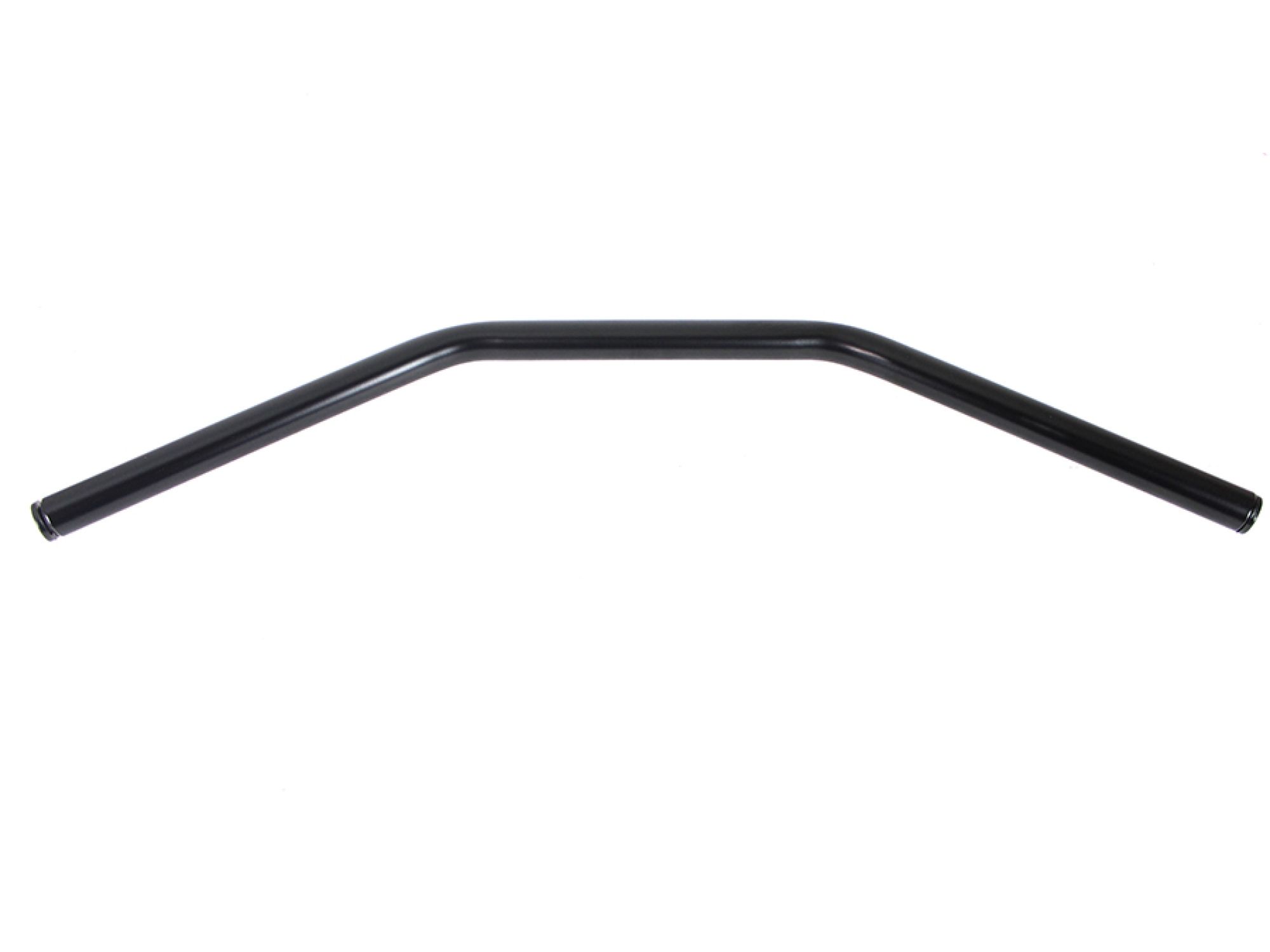 Flat Drag Handlebar without Indents Black