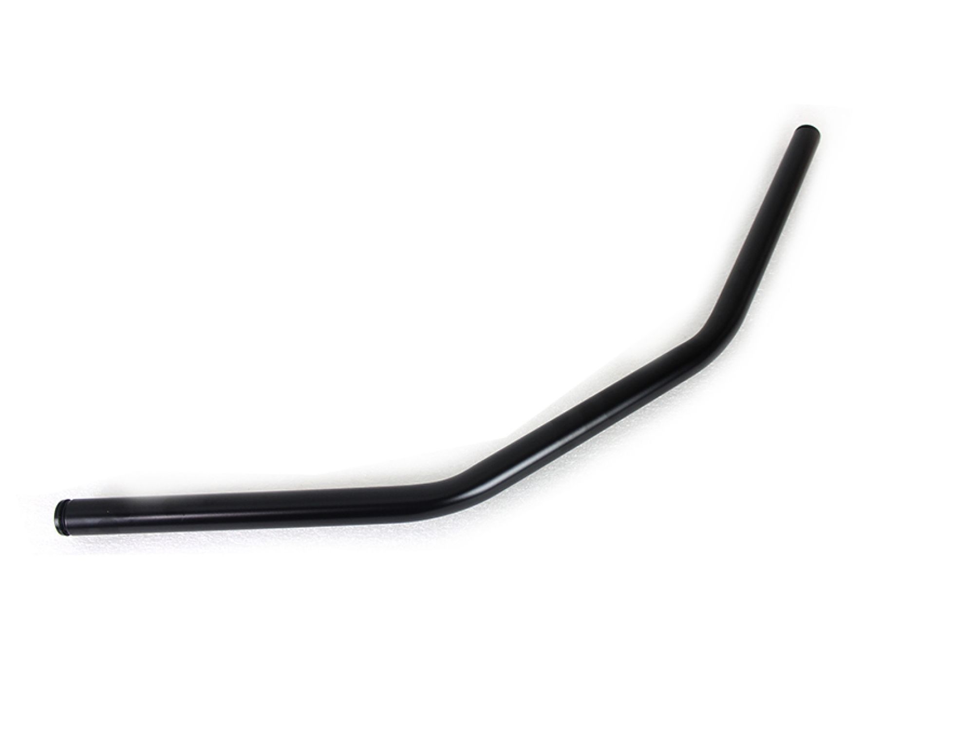 Flat Drag Handlebar without Indents Black