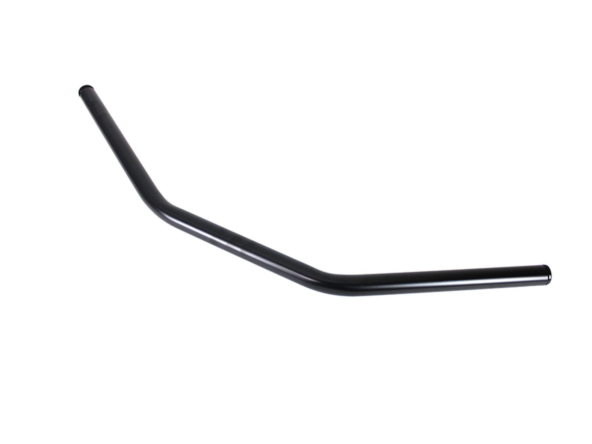 Flat Drag Handlebar without Indents Black