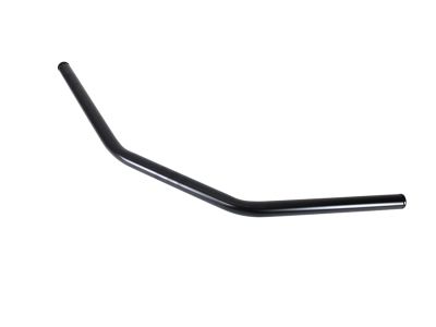 Flat Drag Handlebar without Indents Black